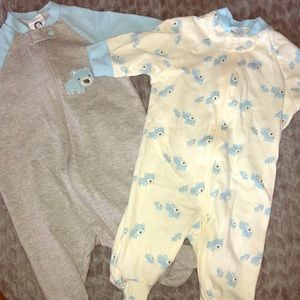 Blue Bear organic footies
